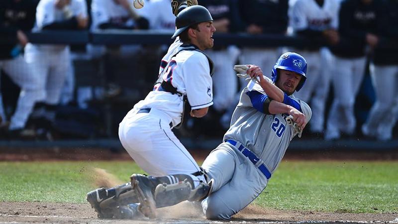 Baseball Upends UConn, 8-4, on Wednesday