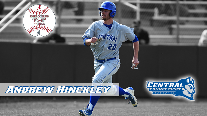 Hinckley Named to John Olerud Two-Way Player of the Year Top 18