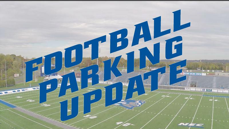CCSU FOOTBALL OPENER PARKING UPDATE FOR SEPT. 4th