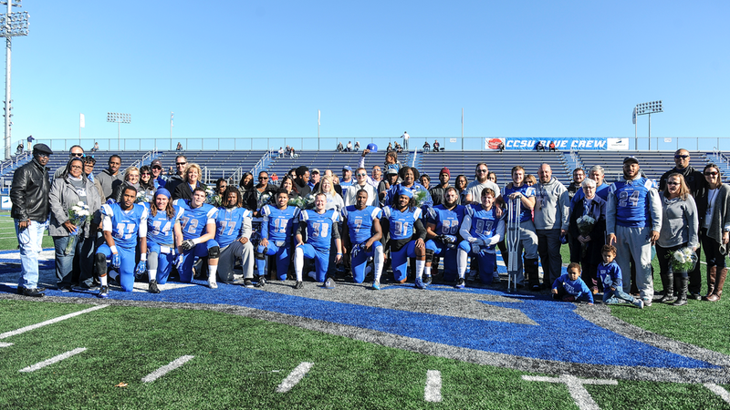 Football Falls to Duquesne on Senior Day in New Britain