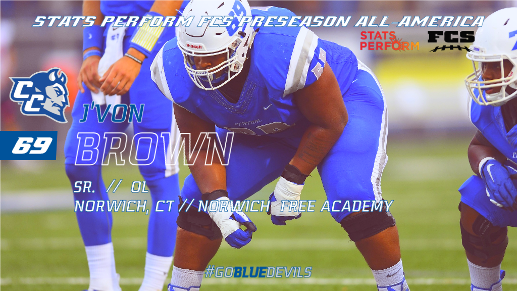 Stats Perform FCS Preseason All-America Teams Announced; Brown Recognized