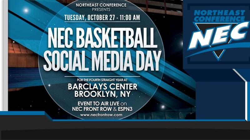 Men's and Women's Hoop Travel to NEC Basketball "Social" Media Day