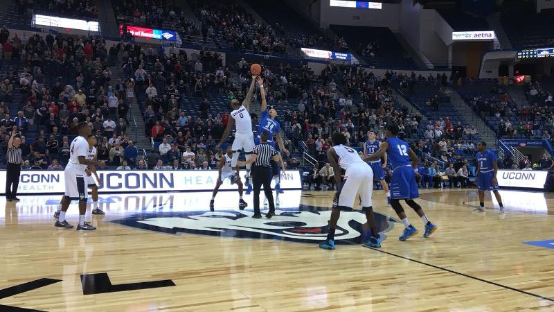 Blue Devils Fall on the Road at UConn on Wednesday