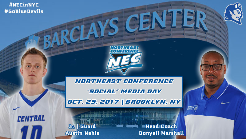 Nehls to Represent Men's Basketball at NEC "Social" Media Day