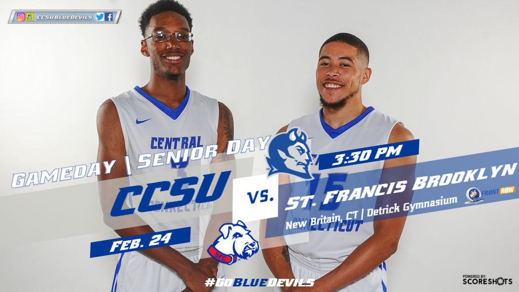Men's Basketball Hosts St. Francis Brooklyn for Senior Day on Saturday