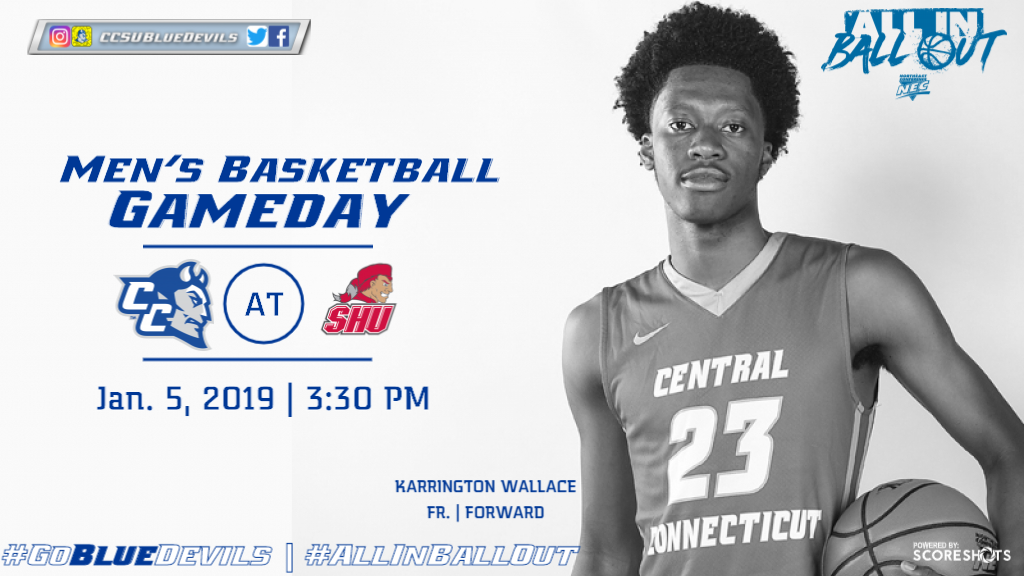 Men's Basketball Heads to Sacred Heart in NEC Contest Saturday
