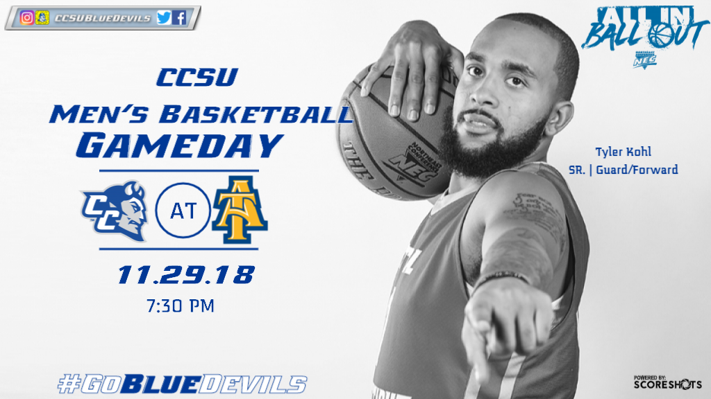 Men's Basketball Travels to North Carolina A&T on Thursday