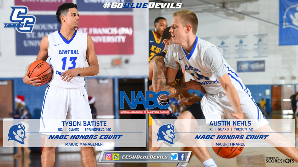 Men's Basketball Duo Earn NABC Academic Recognition