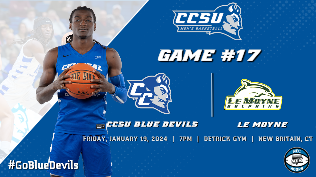 Men's Basketball Welcomes Le Moyne to Detrick Gymnasium on Friday