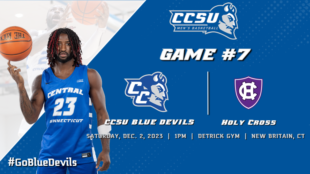 Men's Basketball Hosts Holy Cross for New Britain Day