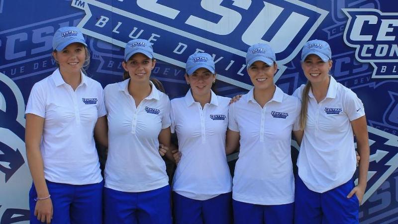 Women's Golf 10th After Day 1 at Towson