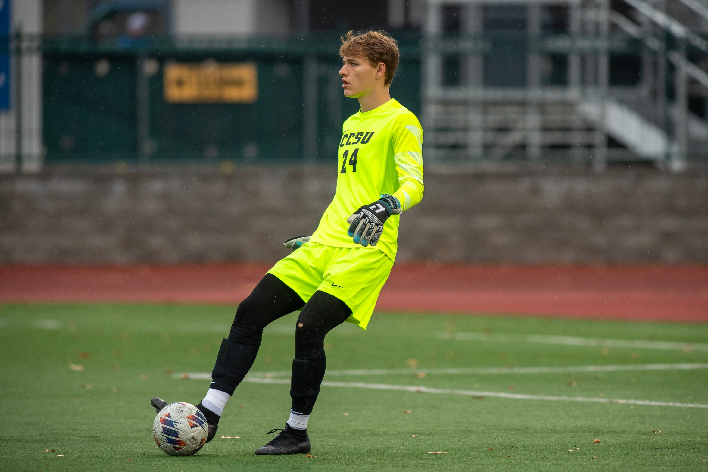 Daniel Wilmore made four saves on Sunday (Steve McLaughlin Photography)