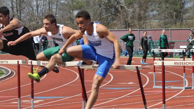 Men's Track and Field Second at UMass-Amherst