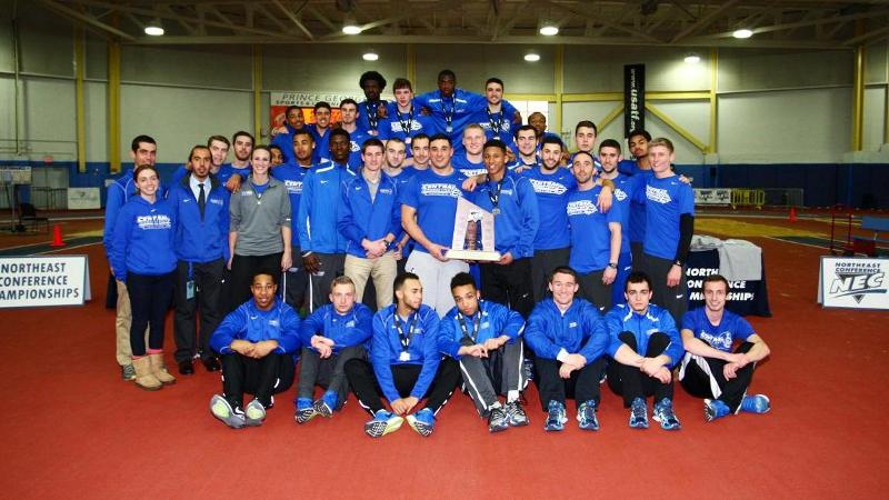 Men's Indoor Finishes Second at NEC Championships