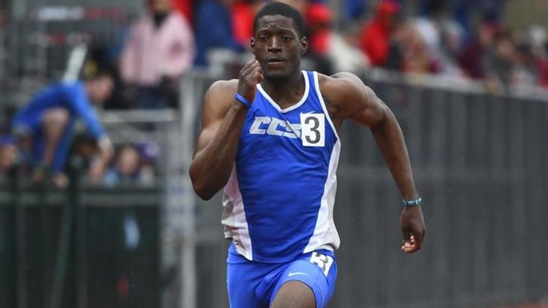 Five Blue Devils Grab Gold at UNH for Men's Track & Field on Saturday