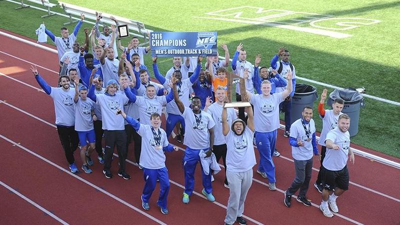 Men's Track & Field Earns NEC Honors for Outdoor Season