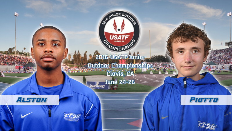 Men's Track & Field Duo Competes at USA Junior Outdoor Championships