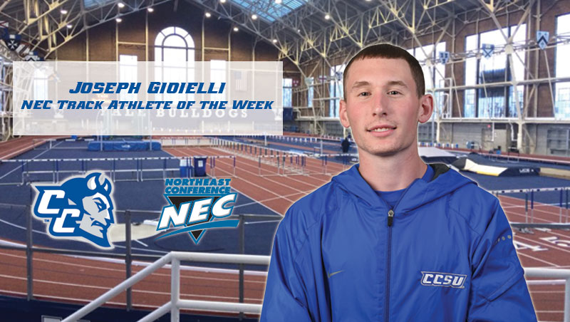 Gioielli Named NEC Track Athlete of the Week