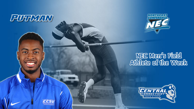 Putman Named NEC Field Athlete of the Week