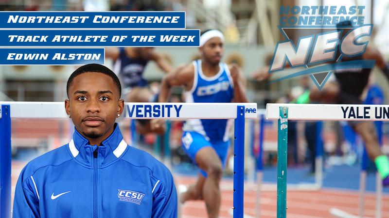 Alston Named Northeast Conference Track Athlete of the Week