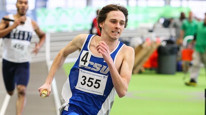 Men's Track Competes at UConn and Bucknell