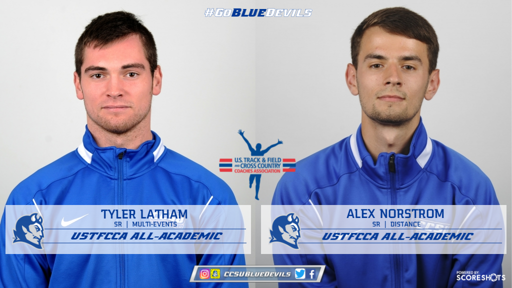 Latham, Norstrom Earn USTFCCA All-Academic Recognition