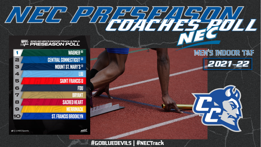 Northeast Conference Men's Indoor Track and Field Poll Announced