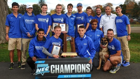 Nine In A Row, Men's Cross Country Crowned 2017 NEC Champions