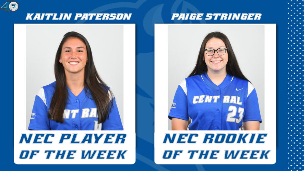 Kaitlin Paterson and Paige Stringer Earn NEC Honors