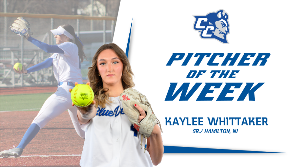 Whittaker Named NEC Pitcher of The Week