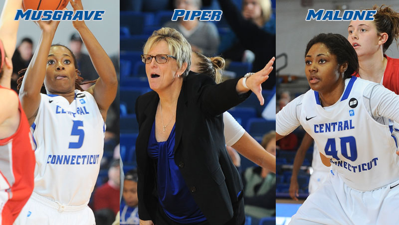 Trio of Blue Devils Honored by NEC on Friday