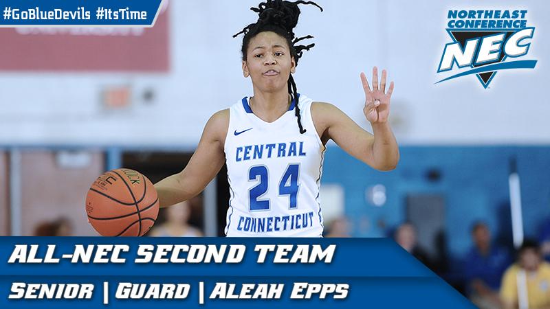 Epps Earns All-Northeast Conference Second Team Honor