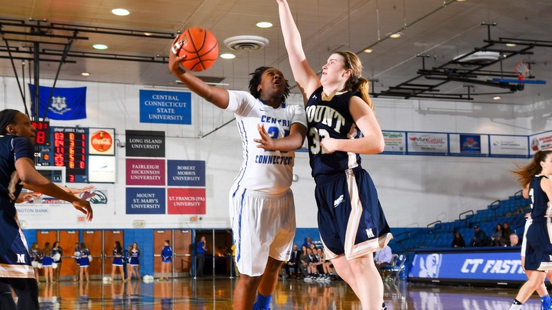 Mount Tops Women's Basketball in Rematch, 81-66, Saturday