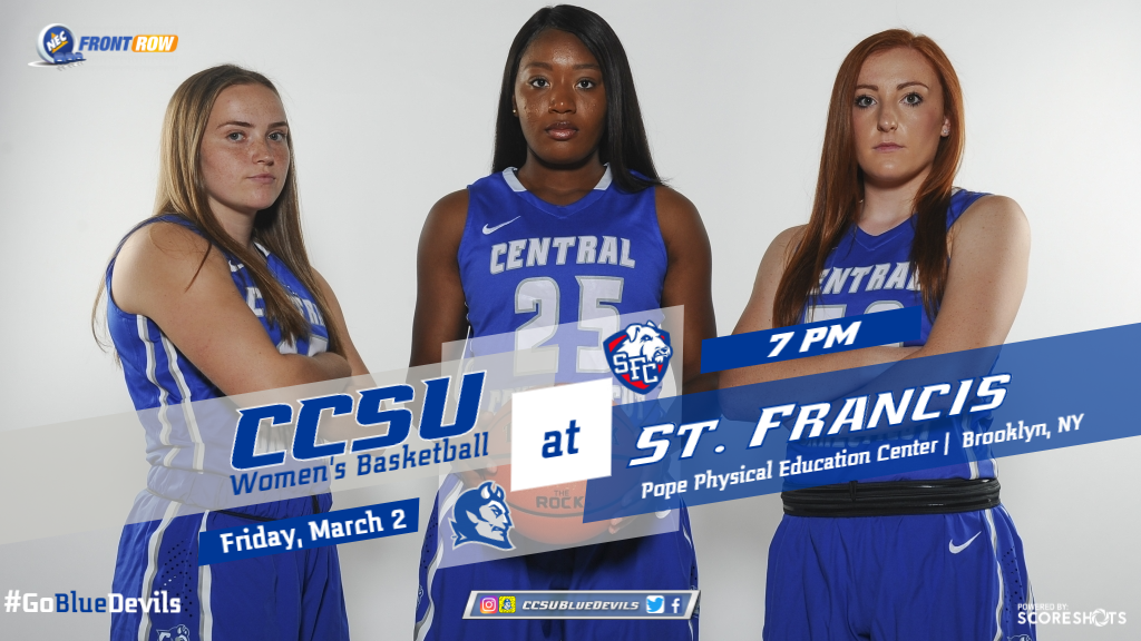 Women's Basketball Faces St. Francis Brooklyn on Friday Night