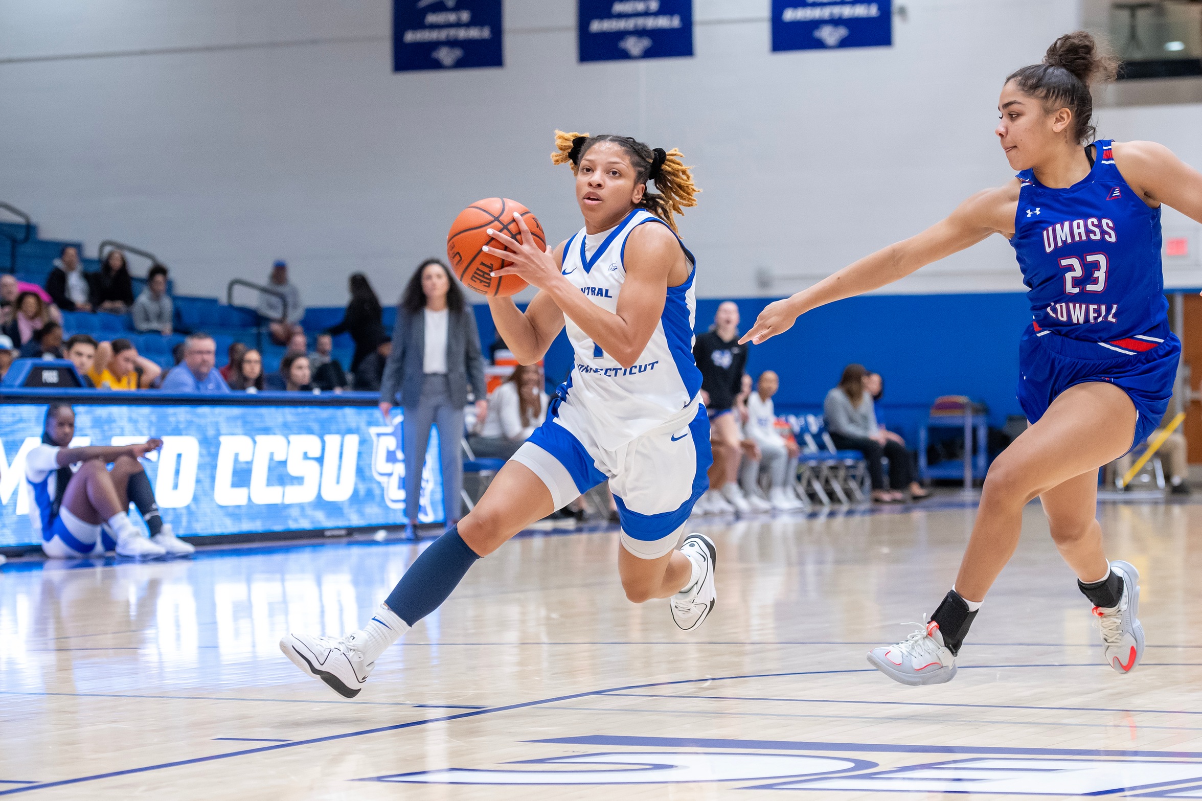 Women's Basketball Clinches Playoff Berth With a 65-56 Win Over LIU