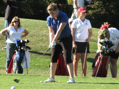 Women's Golf Tri-Match at Wethersfield Country Club Washed Out