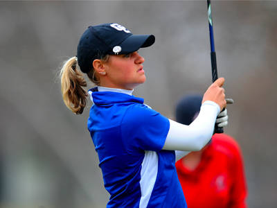 Women's Golf Finishes Third at Lady Blue Devil Shoot Out