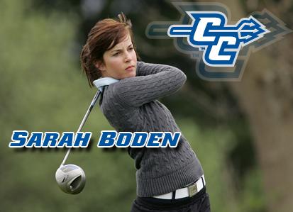 Women's Golf Signs Boden for 2012-13