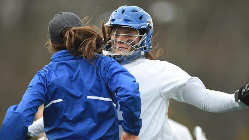 Women's Lax Tops Mount St. Mary's 9-8