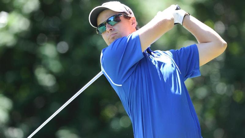 Men's Golf Moves to 9th After Second Round at UConn