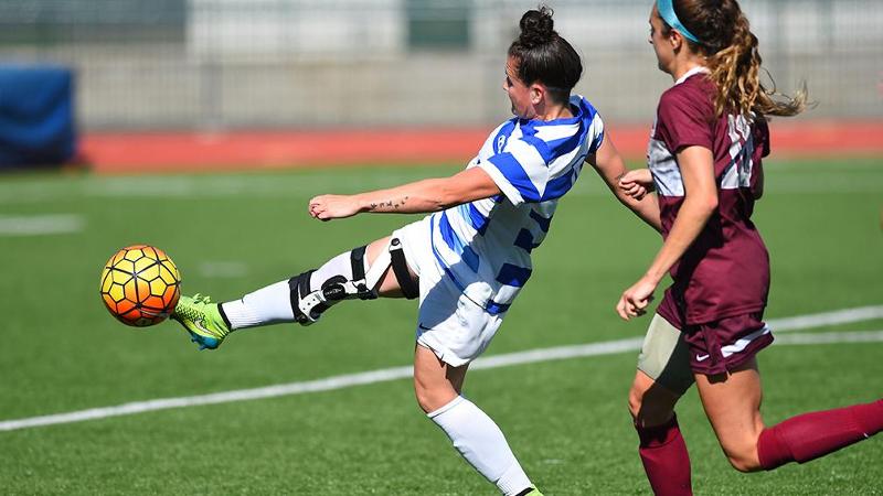 Women's Soccer Moves to 5-0 in NEC, Still Hasn't Allowed a Goal in League Play