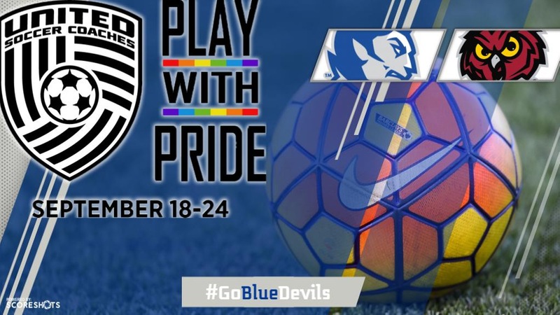 Women's Soccer to Participate in Play With Pride Saturday