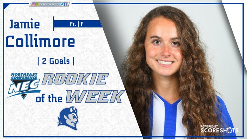 Collimore Named Rookie of the Week