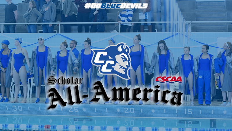 Women's Swimming & Diving Recognized for Spring Academic Performance