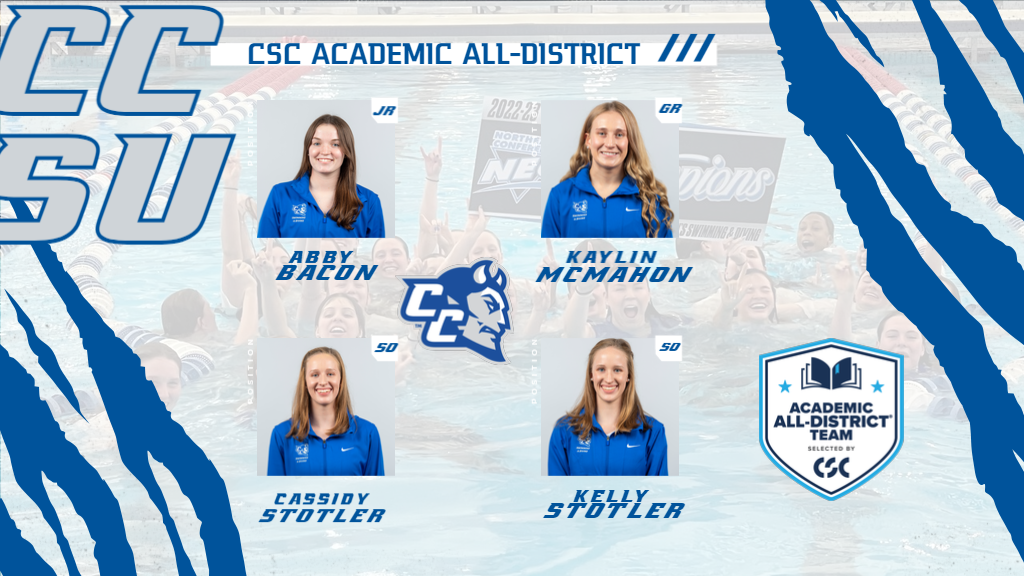 Four Named To CSC Swimming & Diving Academic All District Team