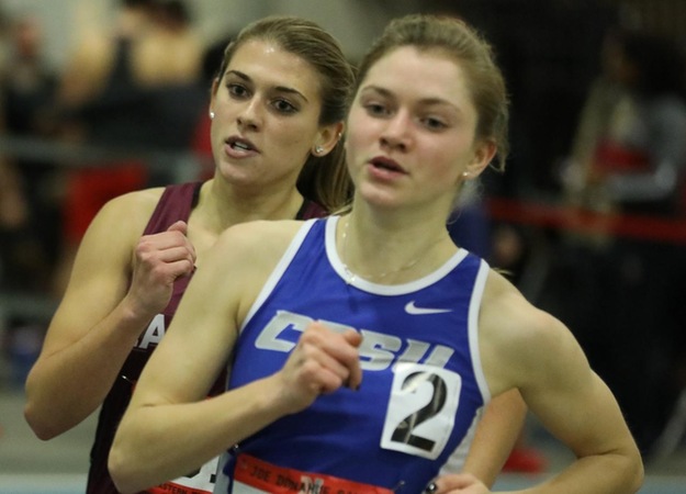 Mendelson Sets School Record, Women's Track Competes at John Thomas Terrier Classic Friday