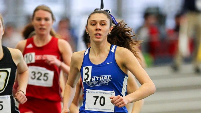 Rafter Breaks 800M Program Record, Women's Track Takes First
