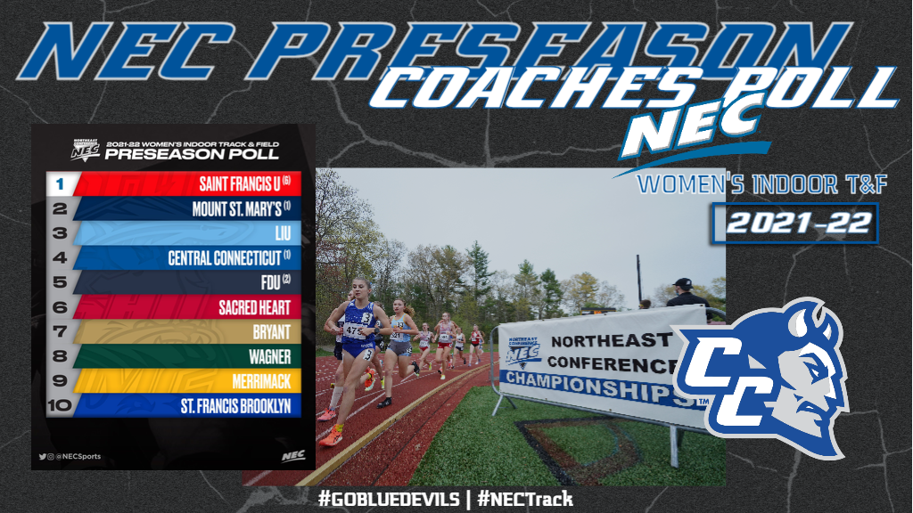 Northeast Conference Women's Indoor Track and Field Poll Announced