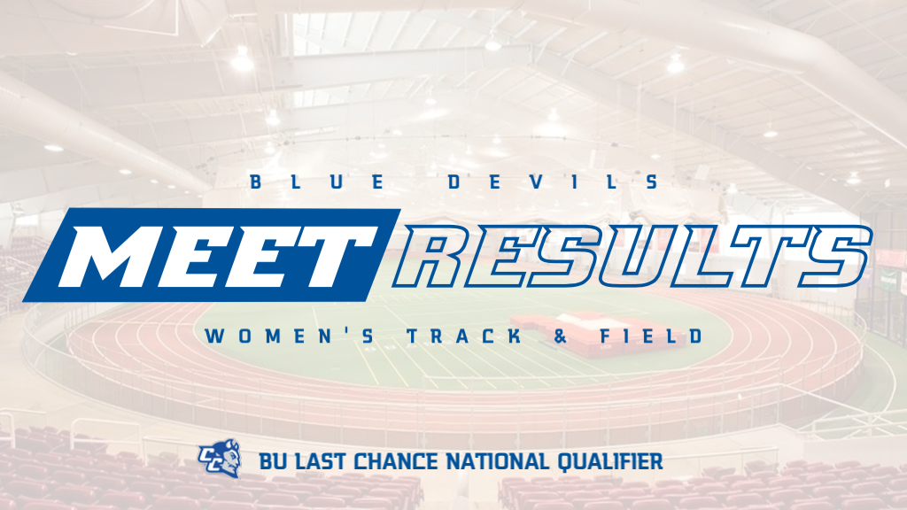 Women's Track and Field Competes at BU Last Chance Indoor National Qualifier