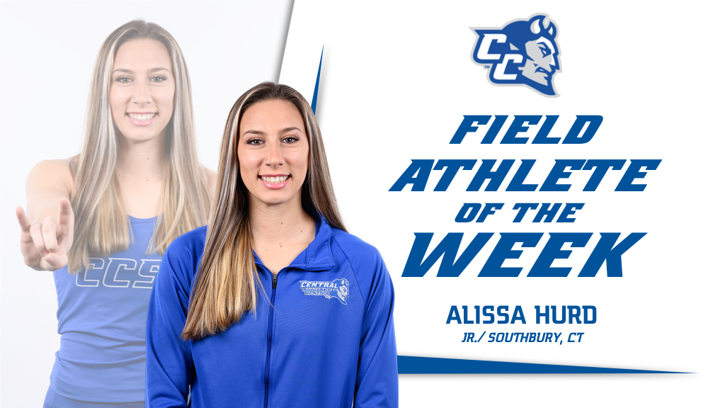 Hurd Named Field Athlete of the Week in the NEC